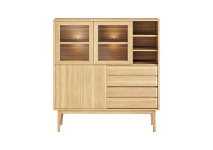 Casø Nord Broholm Solid Highboard